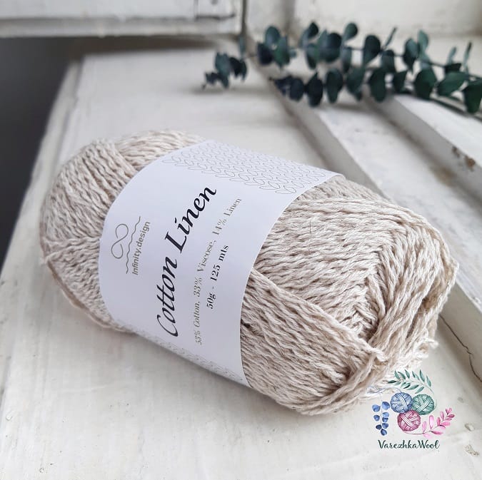 INFINITY Cotton Linen (1015 жемчужный)