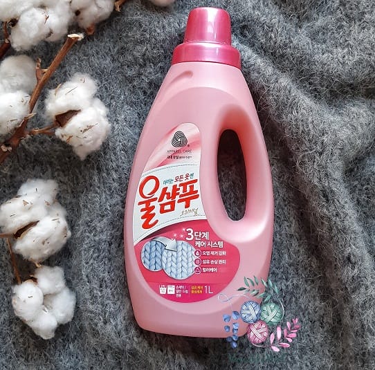 Жидкое средство Aekyung Wool Shampoo Original, 1л (Корея)