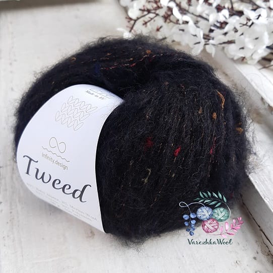 INFINITY Tweed (1099 чёрный)