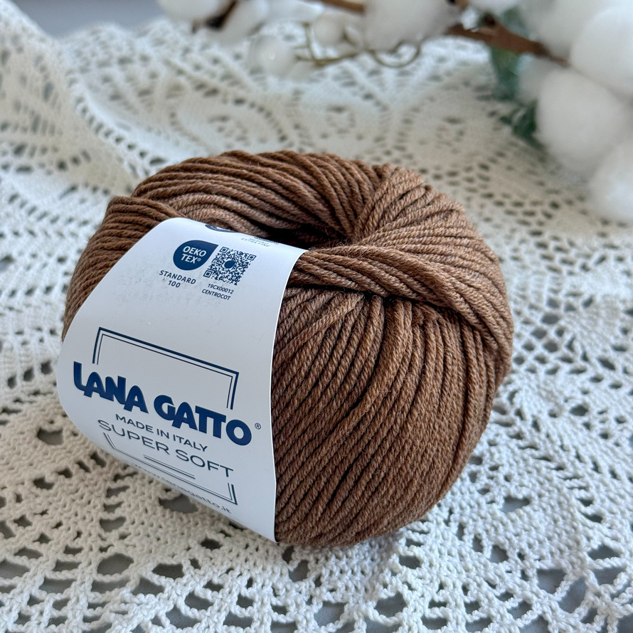 Lana Gatto SUPER SOFT (20792 пыльный каштан)