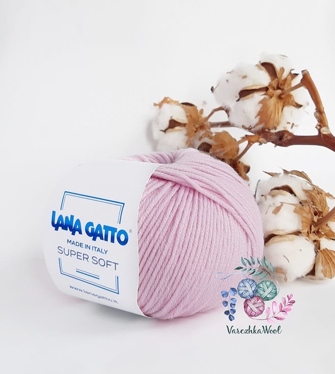 Lana Gatto SUPER SOFT (5284 теплый розовый)