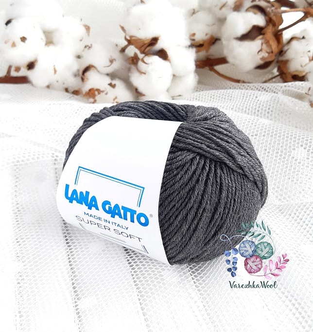Lana Gatto SUPER SOFT (20206 темно-серый)