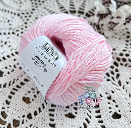 Gazzal Baby Cotton XL (3411 нежный розовый)