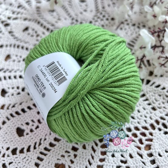 Gazzal Baby Cotton XL (3448 зеленое яблоко)