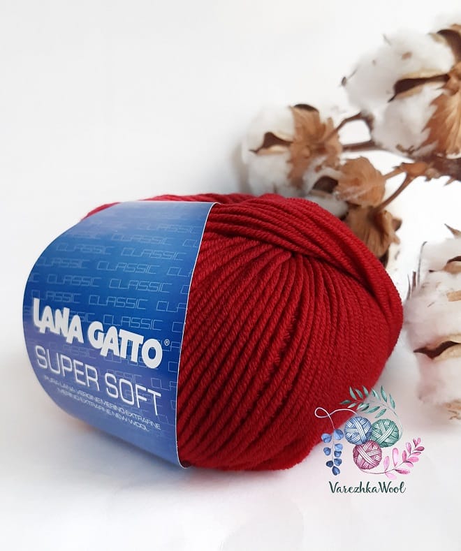 Lana Gatto SUPER SOFT (12246 красный)