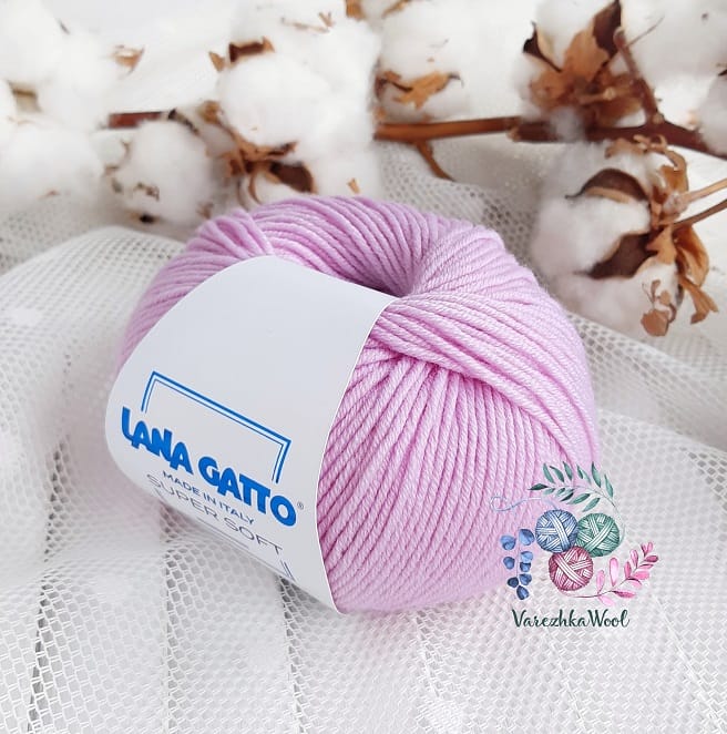 Lana Gatto SUPER SOFT (5285 холодный розовый)