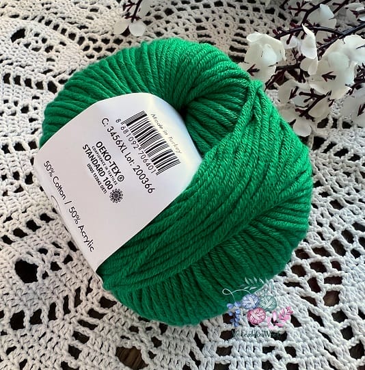 Gazzal Baby Cotton XL (3456 ярко-зеленый)