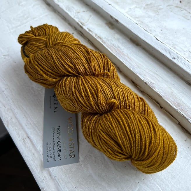 Gazzal Wool Star (3811 коричнево-оливковый)