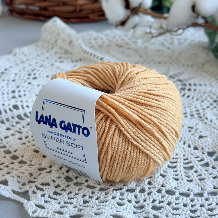 Lana Gatto SUPER SOFT (14086 персиковый десерт)