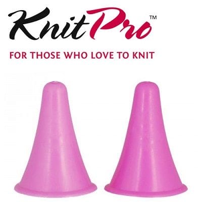 Наконечники для спиц KnitPro (4.5-10 мм, розовый, 2шт.)
