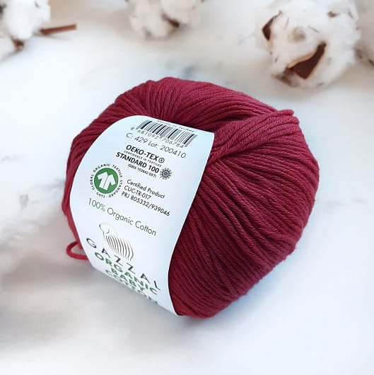 Gazzal Organic Baby Cotton (429 малина)
