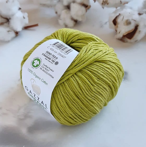 Gazzal Organic Baby Cotton (426 лайм)