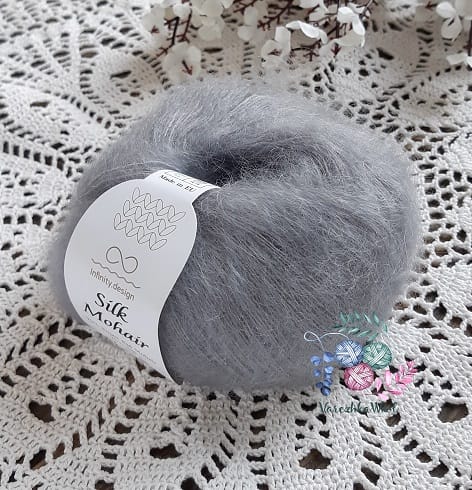 INFINITY Silk Mohair (1032 серый)