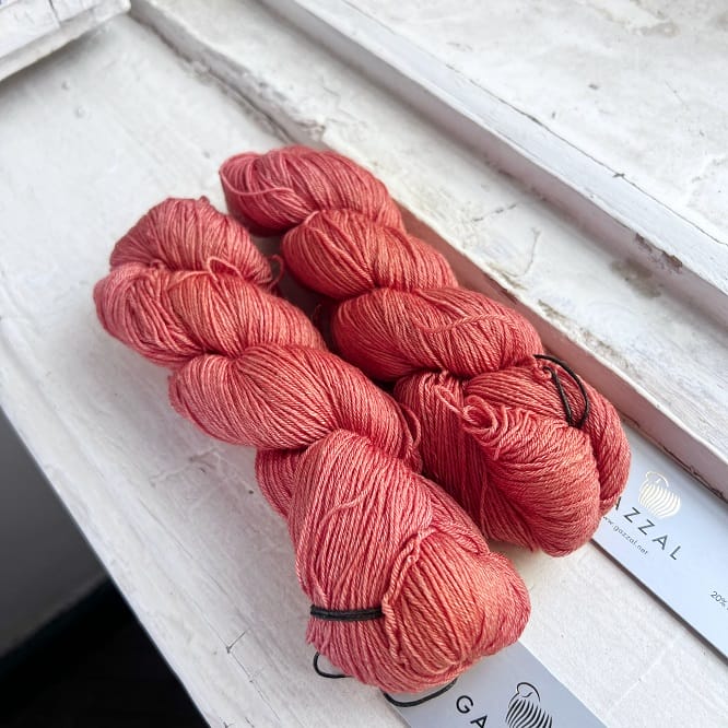 Gazzal Wool Silk (11168 мандарин)