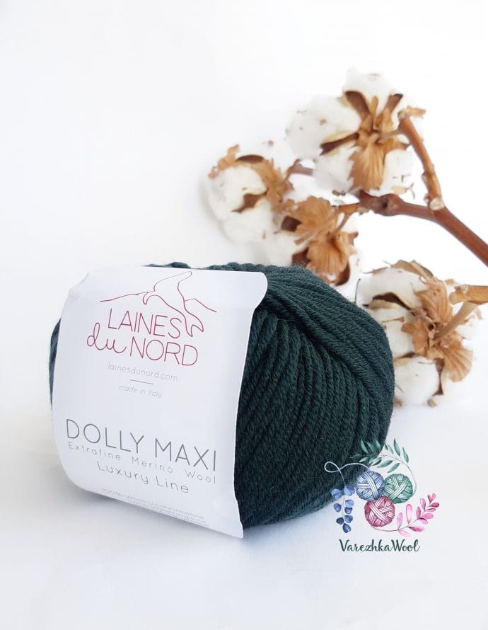 Laines du Nord Dolly Maxi (208 изумруд)