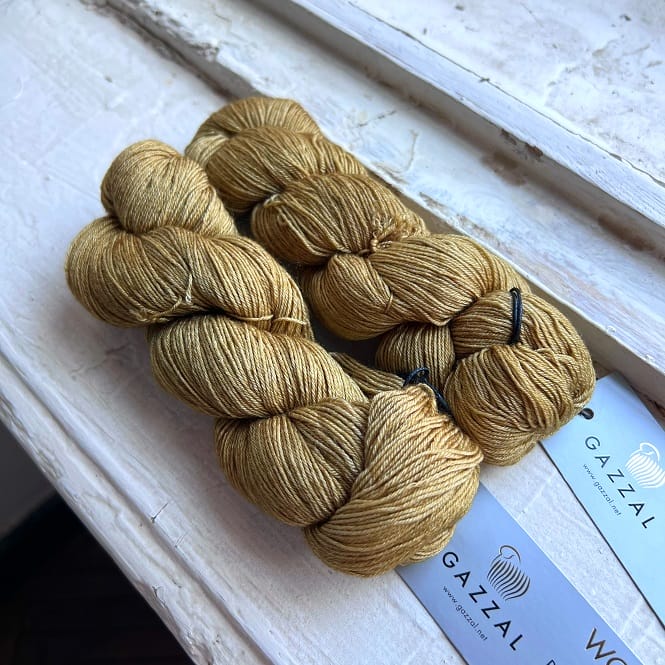 Gazzal Wool Silk (11146 полированное золото)