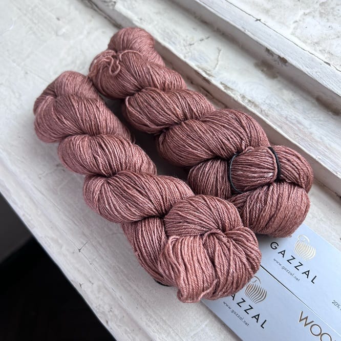 Gazzal Wool Silk (11141 орех)