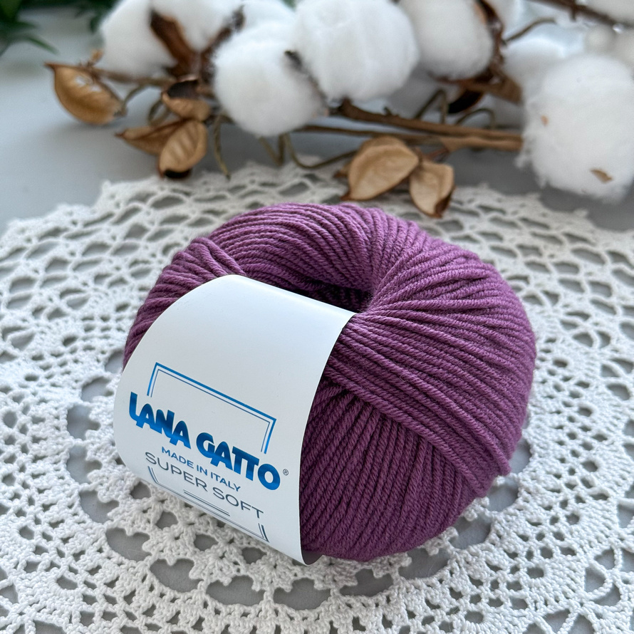 Lana Gatto SUPER SOFT (14594 ежевика)