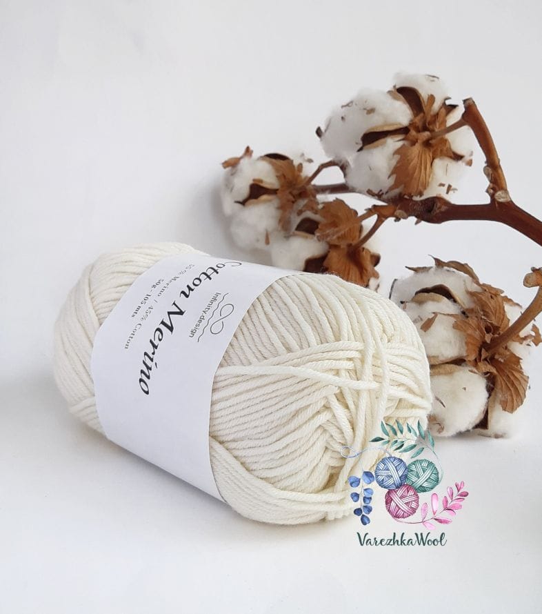 INFINITY Cotton Merino (1002 молочный)