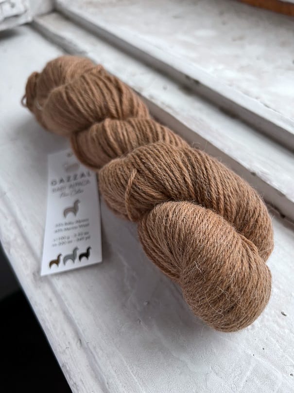 Gazzal Baby Alpaca Pure Colors (6455 верблюжонок)