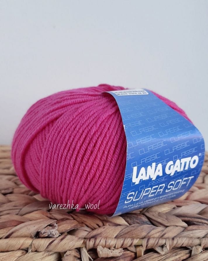 Lana Gatto SUPER SOFT (5286 ярко-розовый)