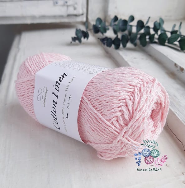 INFINITY Cotton Linen (4302 розовый)