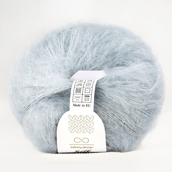 INFINITY Silk Mohair (7620 серо-голубой)