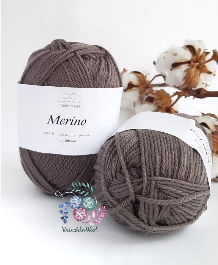 INFINITY Merino (2652 серо-коричневый)