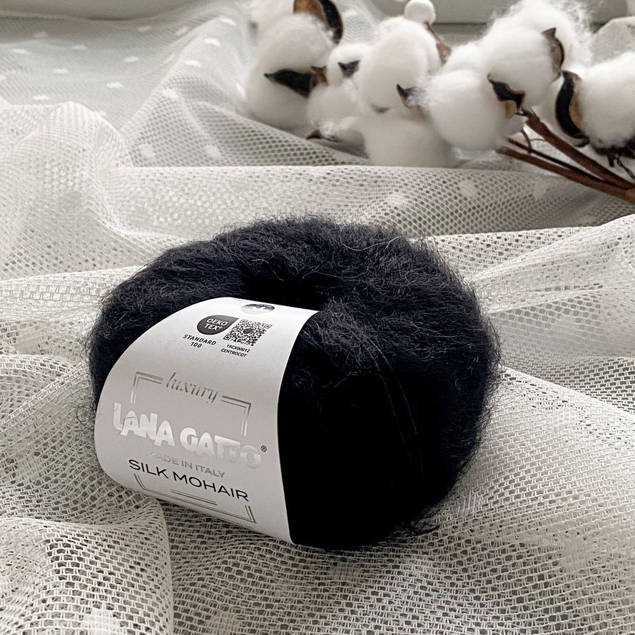 Lana Gatto SILK MOHAIR (6037 черный)