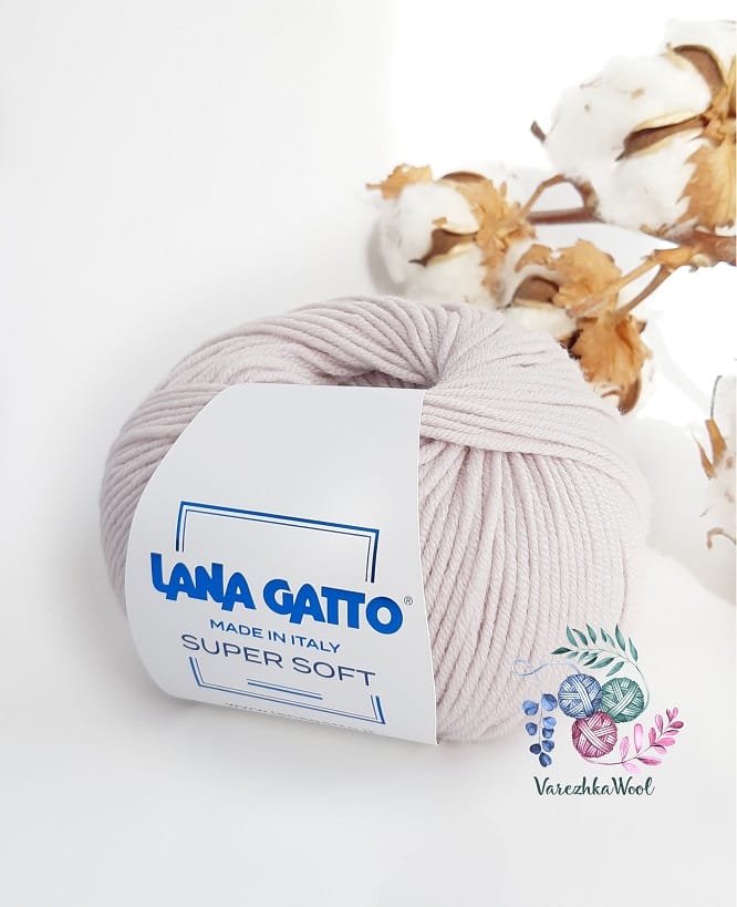 Lana Gatto SUPER SOFT (13701 светло-бежевый)