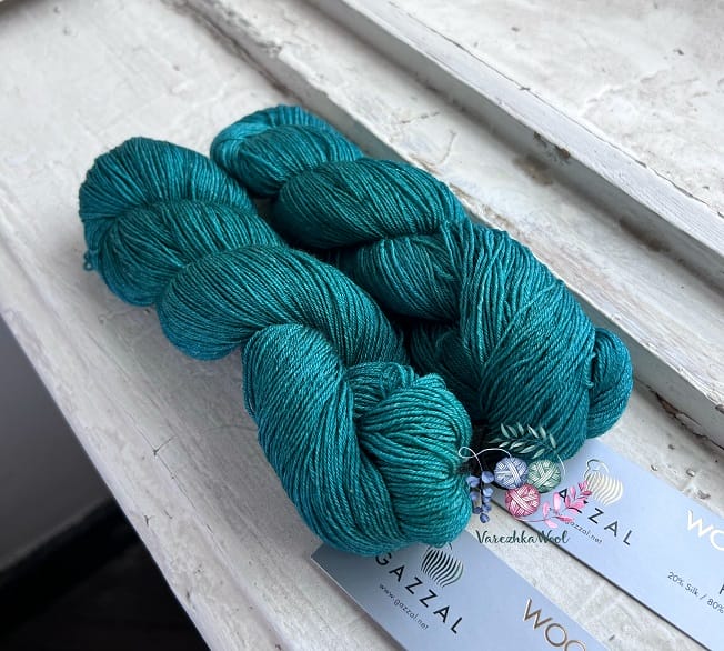 Gazzal Wool Silk (11156 фанфара)