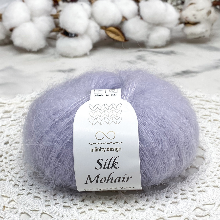 INFINITY Silk Mohair (7610 серо-лиловый)