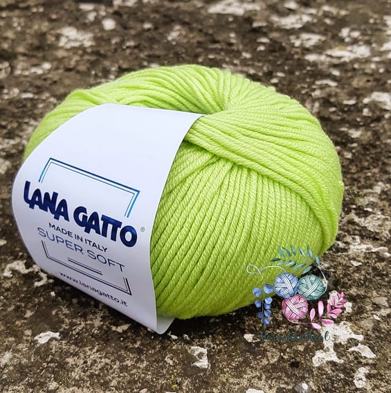 Lana Gatto SUPER SOFT (14010 лаймовый пунш)