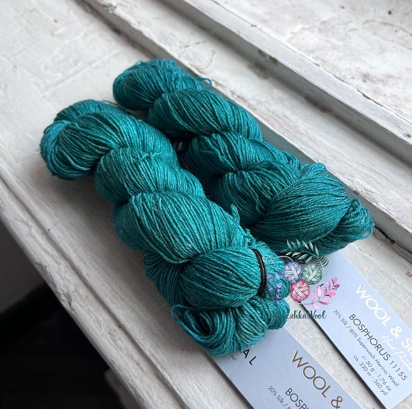 Gazzal Wool Silk (11155 босфор)