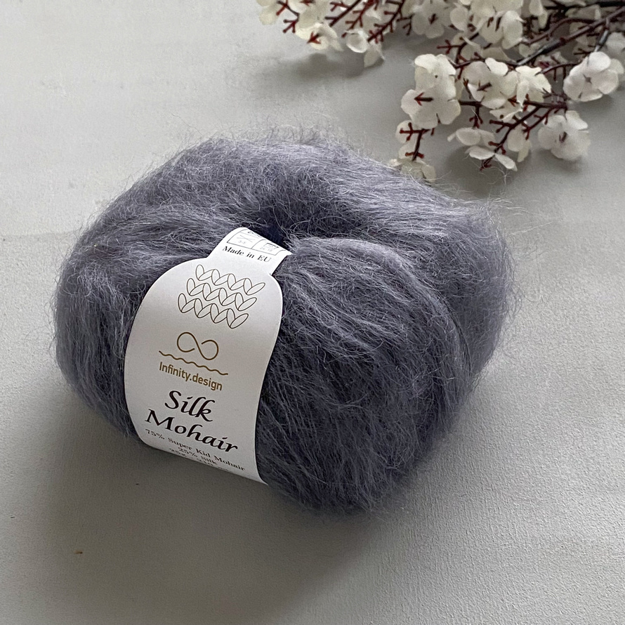 INFINITY Silk Mohair (1053 темно серый)