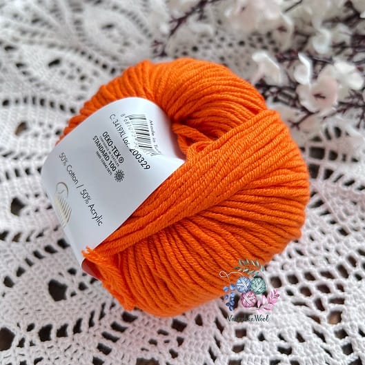 Gazzal Baby Cotton XL (3419 яркий оранж)
